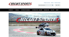 Desktop Screenshot of circuit-sports.com